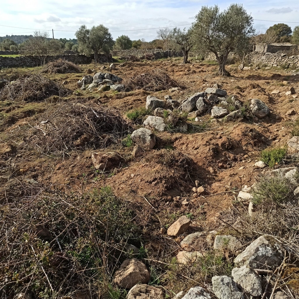 Preparação de Terrenos - Serviço profissional